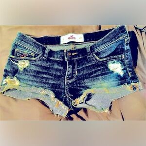 Hollister cut off jeans shorts